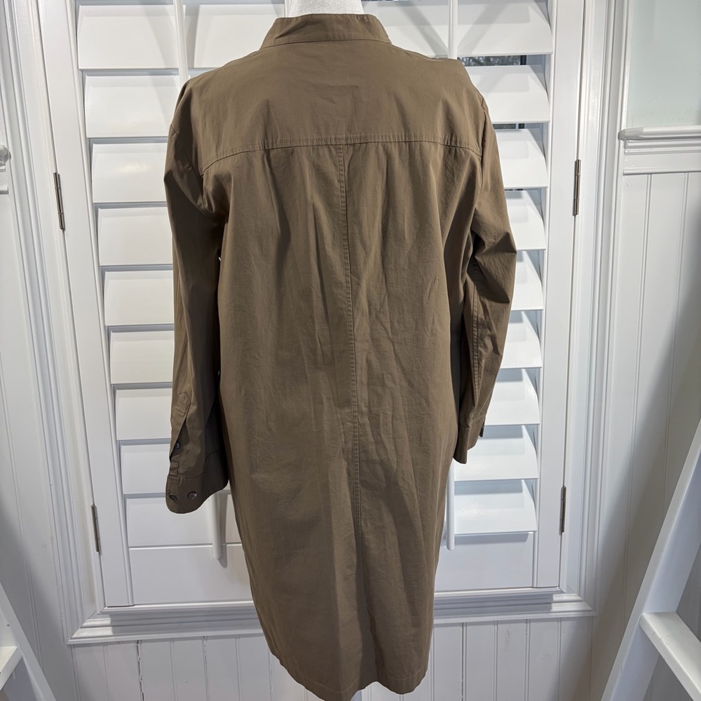 Theory Jullitah Women's Light Poplin Shirt Mini Dress - Picture 6 of 11